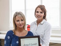 Angel Lamb received the Professional of the Year award. We had four tremendous recommendations that made it very hard to choose